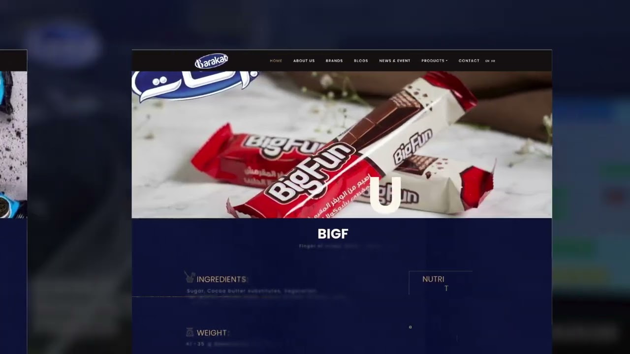 Barakat Chocolate Website | by VOILA